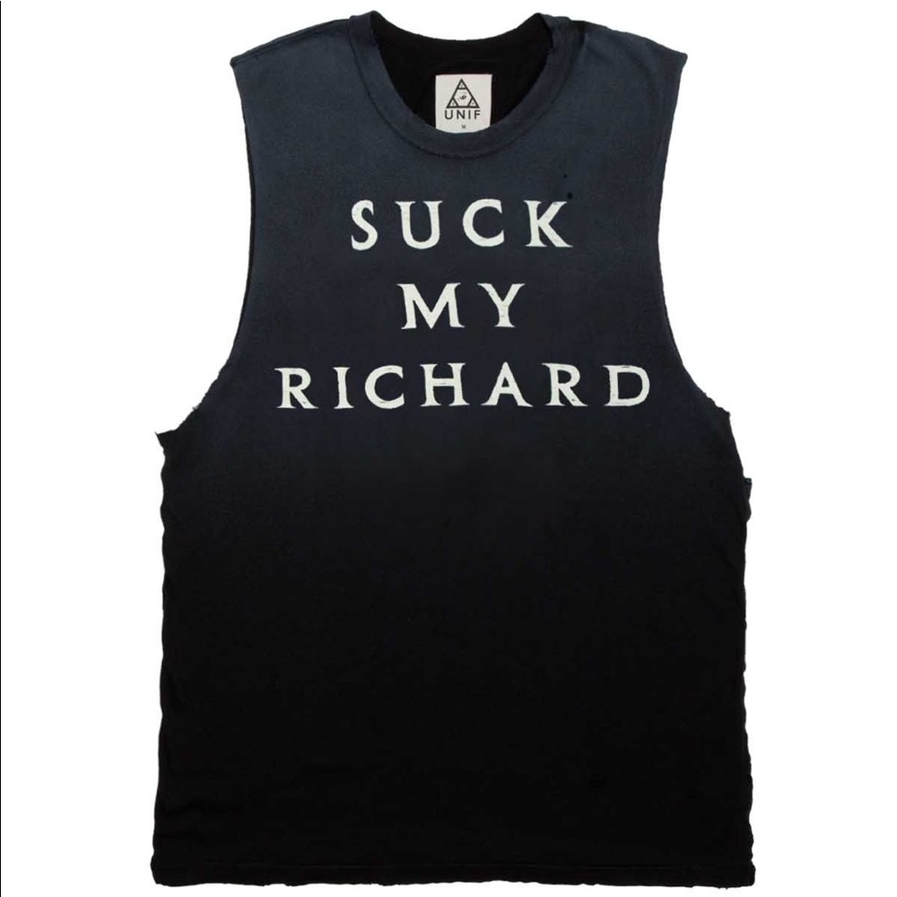 UNIF ‘SUCK MY RICHARD’ TANK